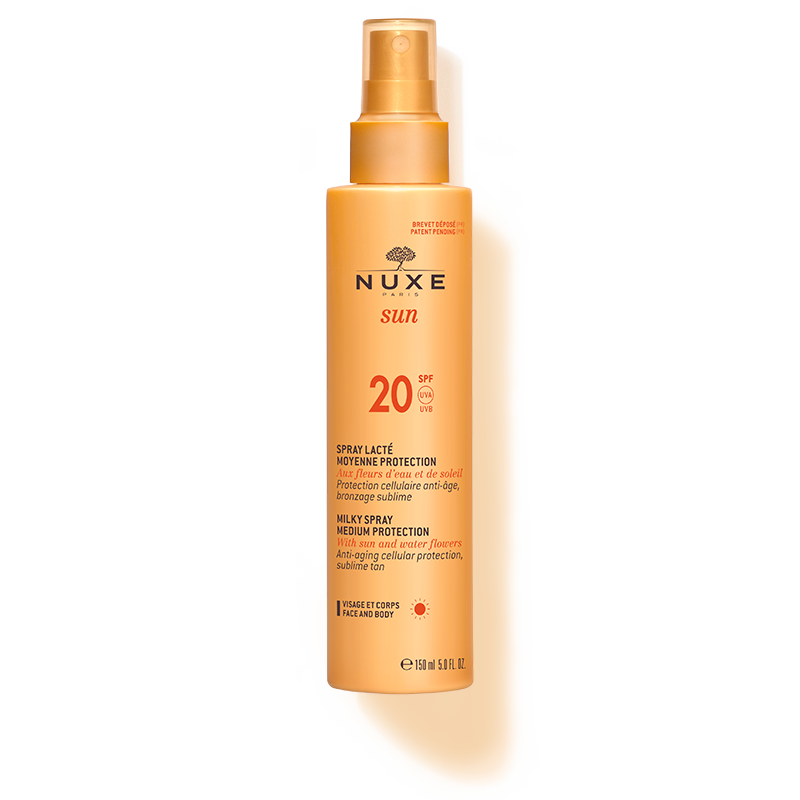 Nuxe Milky Spray Medium Protection for Face and Body SPF 20