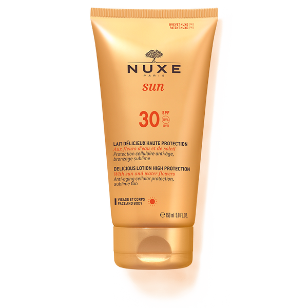 Nuxe Delicious Lotion High Protection for Face and Body SPF 30