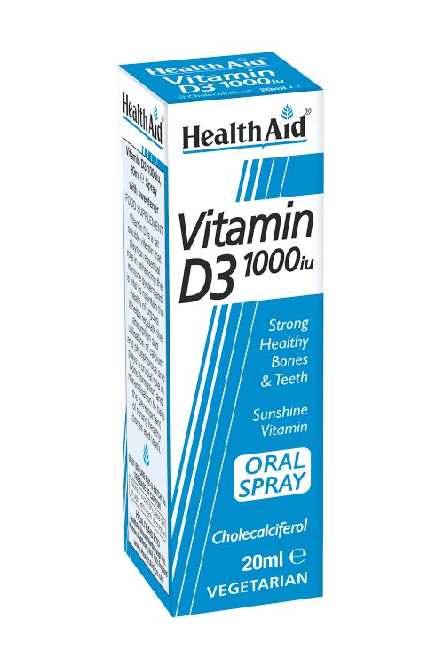 Health Aid Vitamin D3 1000iu Spray