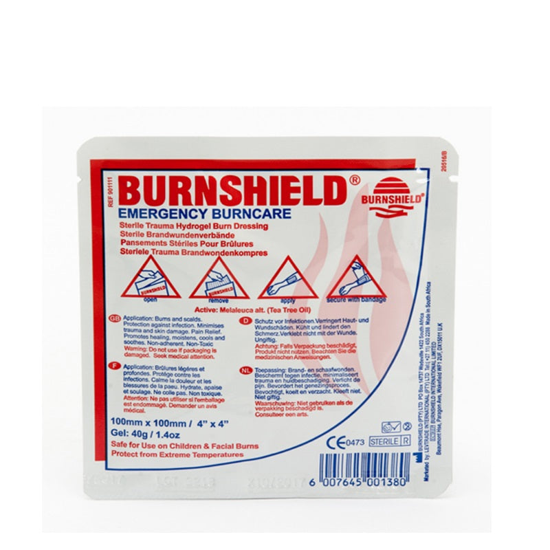 Burnshield Sterile Burn Dressing – 10cm X 10cm