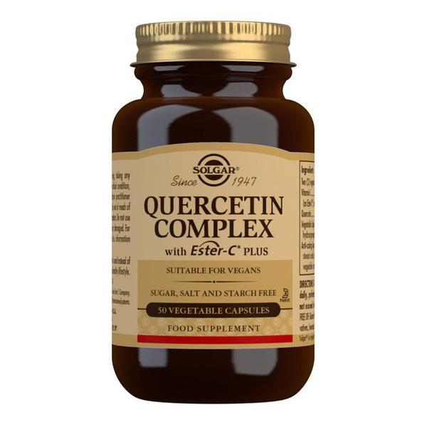 Solgar Quercetin Complex with Ester-C Plus Vegetable Capsules