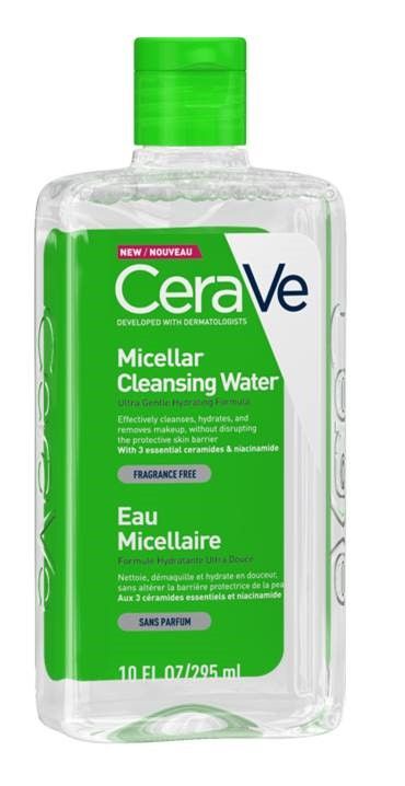 CeraVe Micellar Cleansing Water with Niacinamide & Ceramides