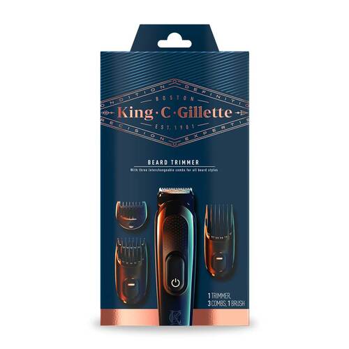 Gillette King C Beard Trimmer Kit