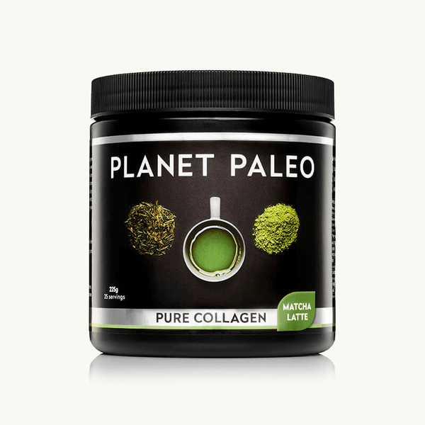 Planet Paleo Pure Collagen - Matcha Latte Powder