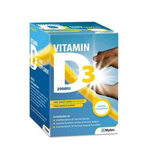Vitamin D3 2000IU Tablets