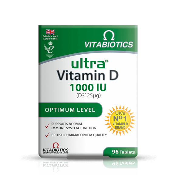 Vitabiotics Vitamin D3 Tabs 1000IU