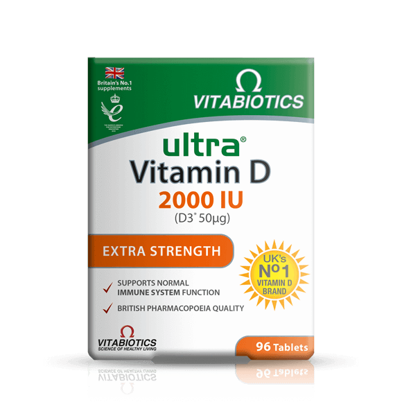 Vitabiotics Vitamin D3 Tabs 2000iu